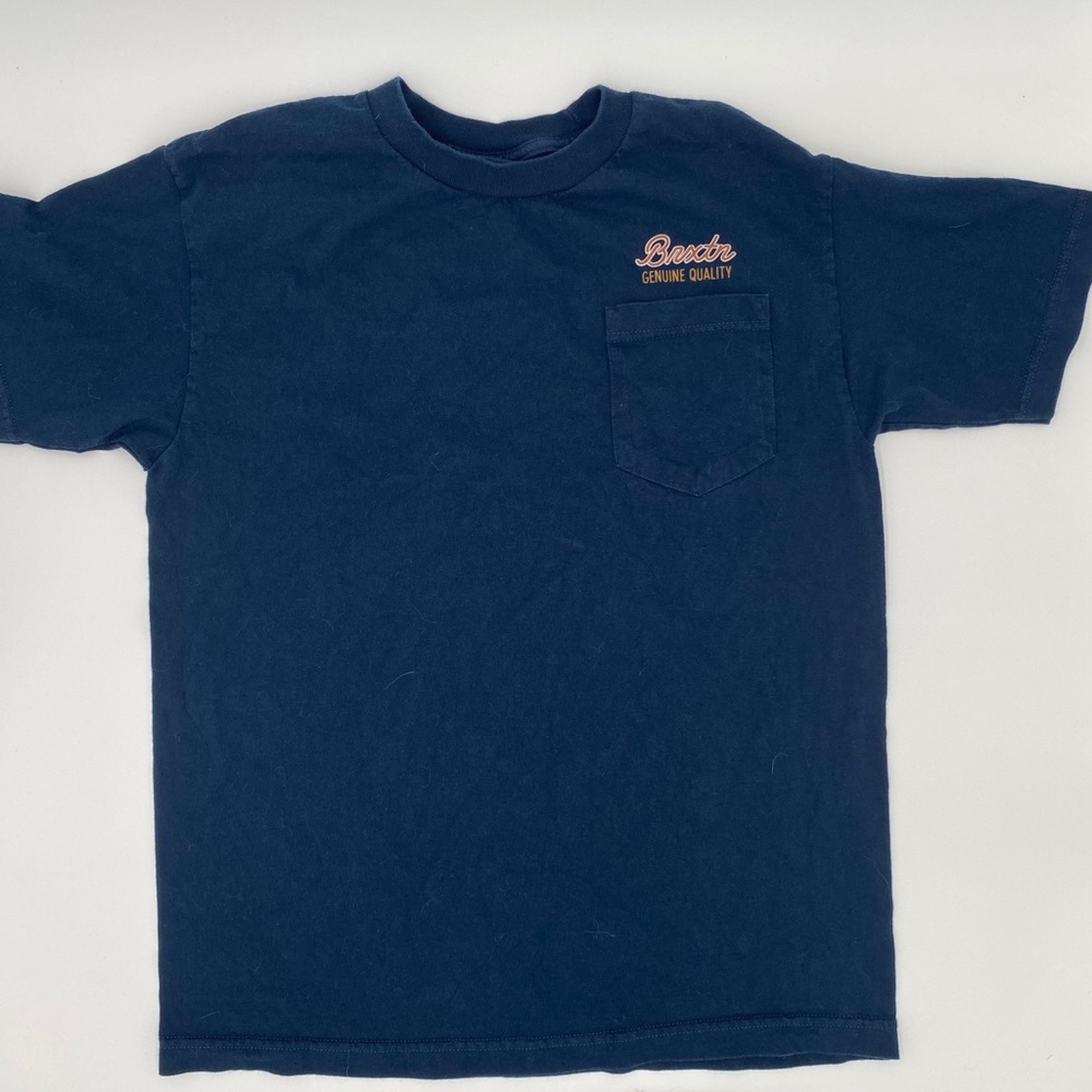Brixton Navy Blue Graphic Tee
